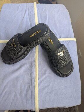 Designer Prada slip on